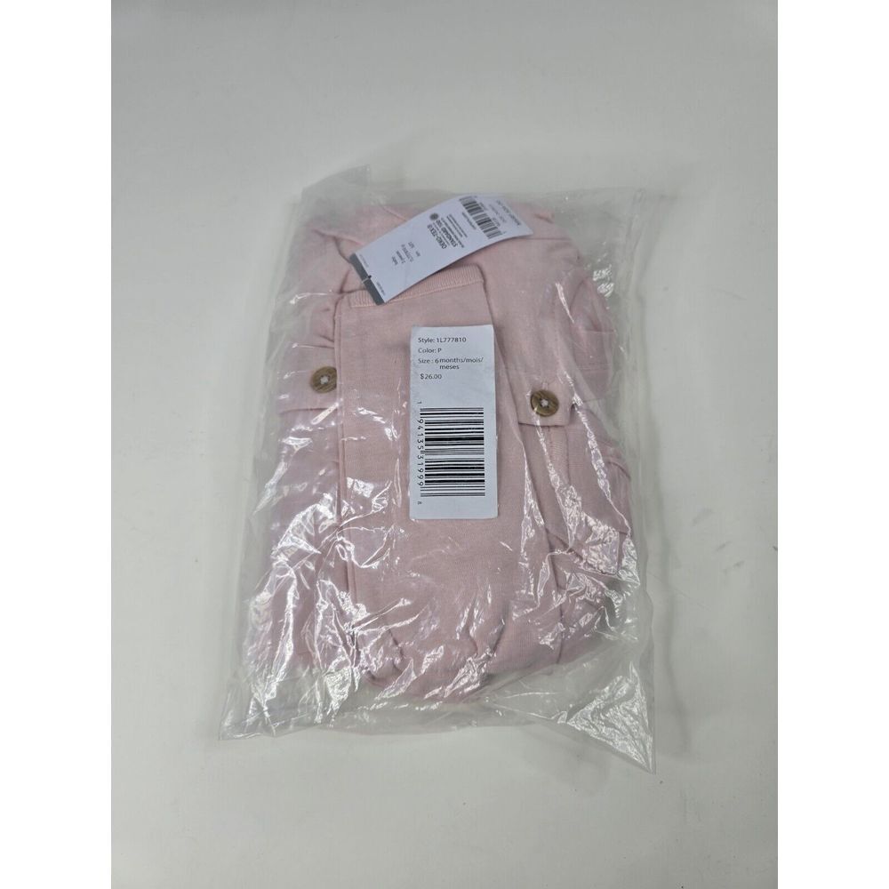New 6 Month Long Sleeve Pajama Hoodie Pants Oeko-Tex Standard 100 Pink Princess
